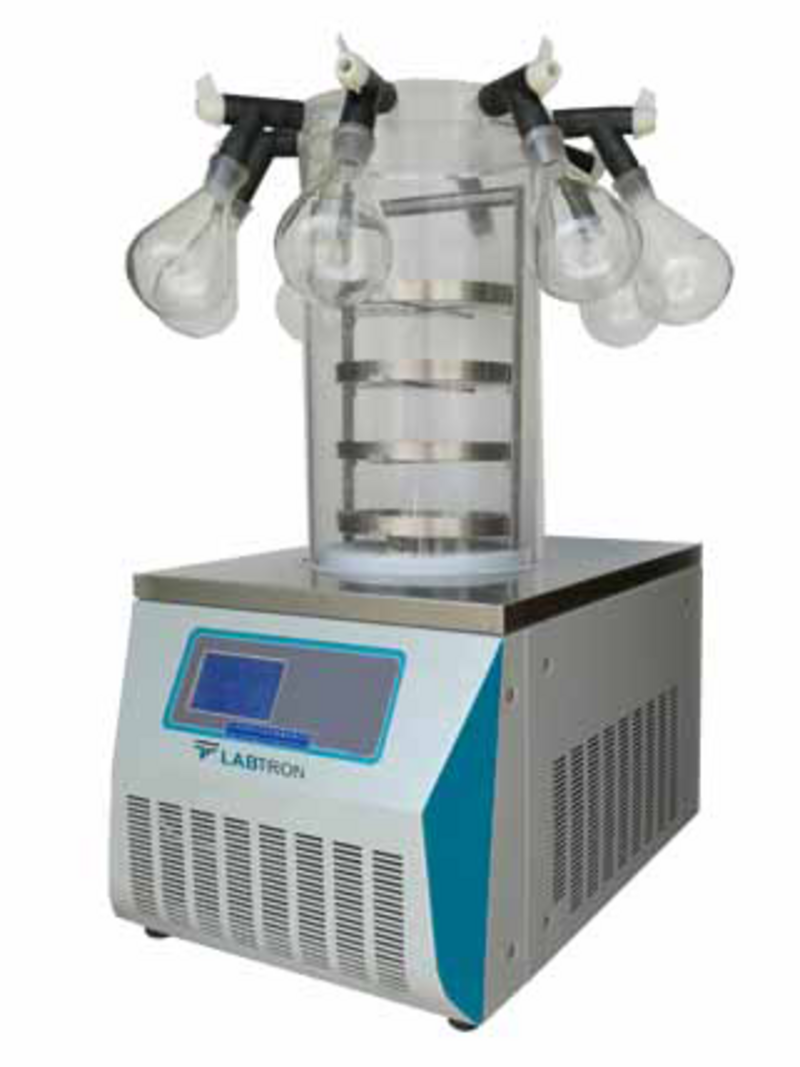 Laboratory Bench-top Freeze Dryer : Manifold Freeze Dryer LBFD-D10