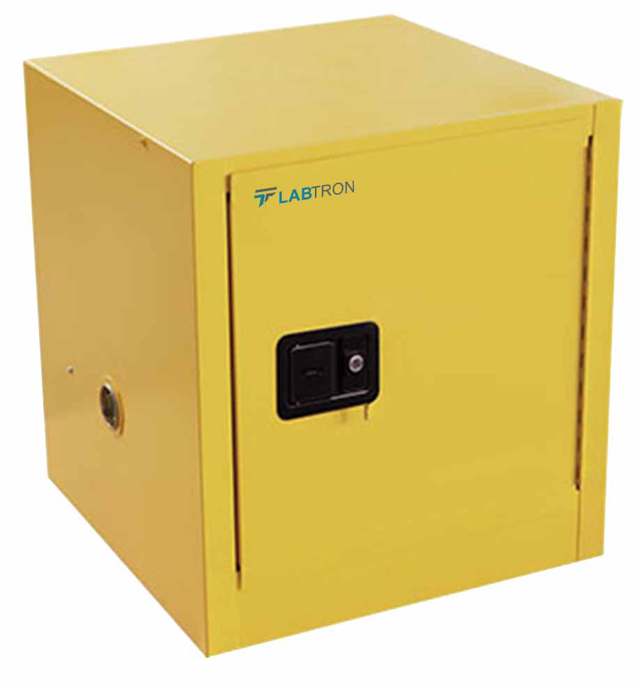 Flammable Cabinets : 38 L Flammable Storage Cabinet LFSC-B11